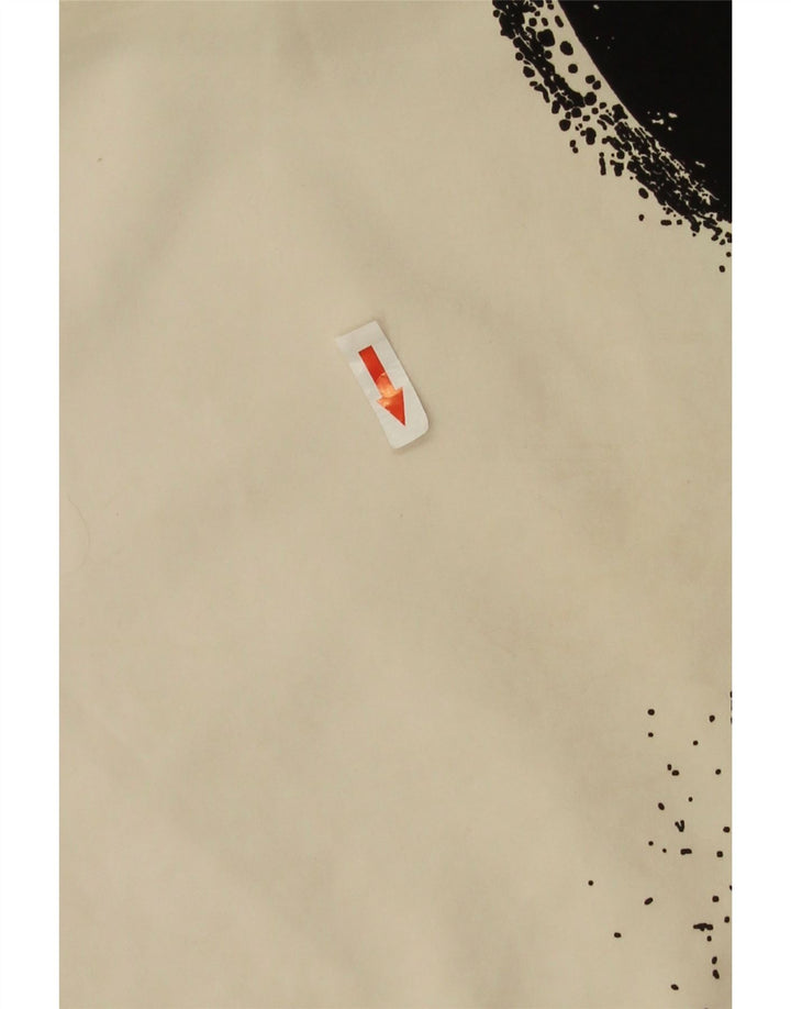 Quiksilver Short de bain graphique pour hommes, grand, en polyester color block blanc