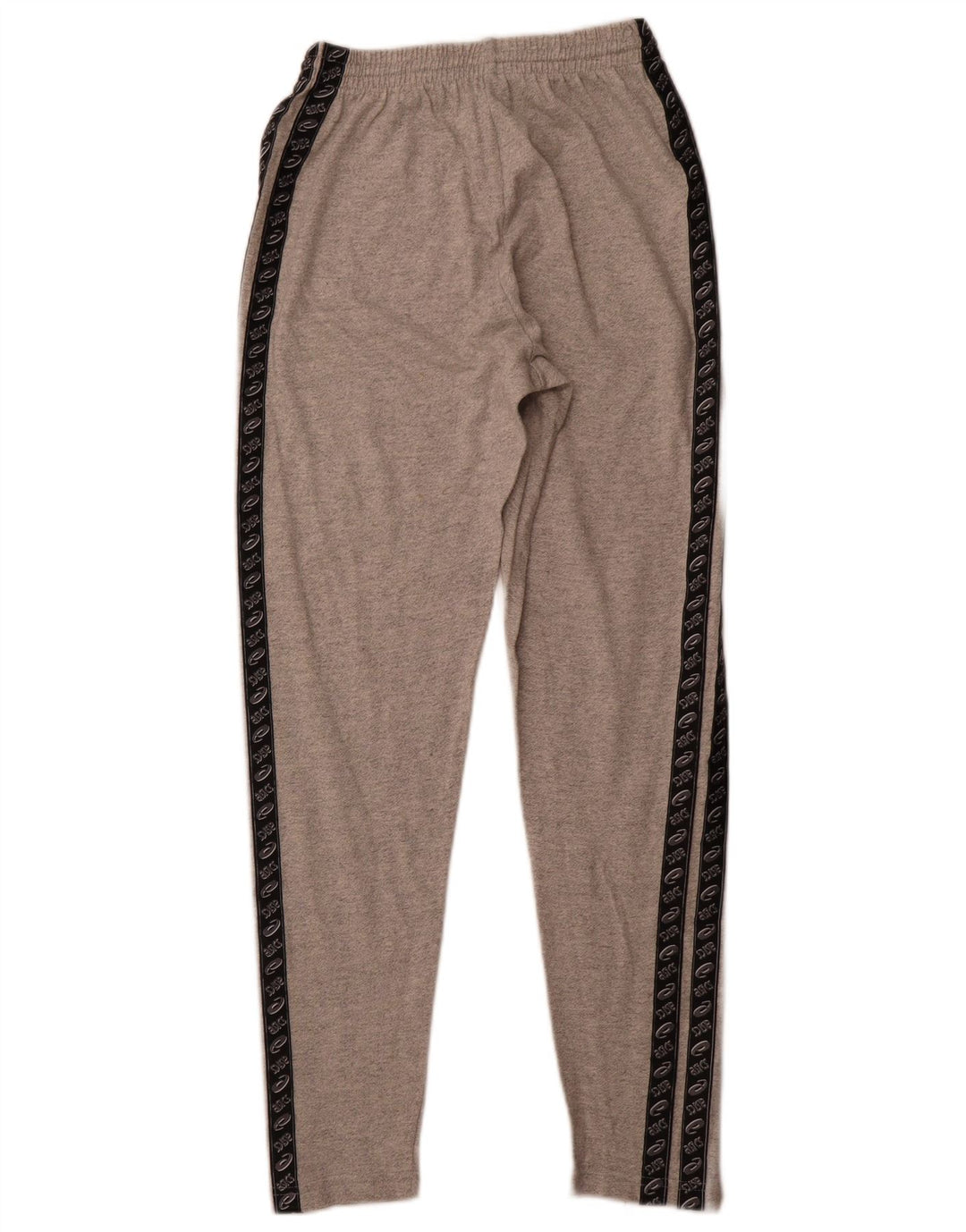 ASICS Pantalon de survêtement graphique pour femme UK 12 Gris moyen Colourblock
