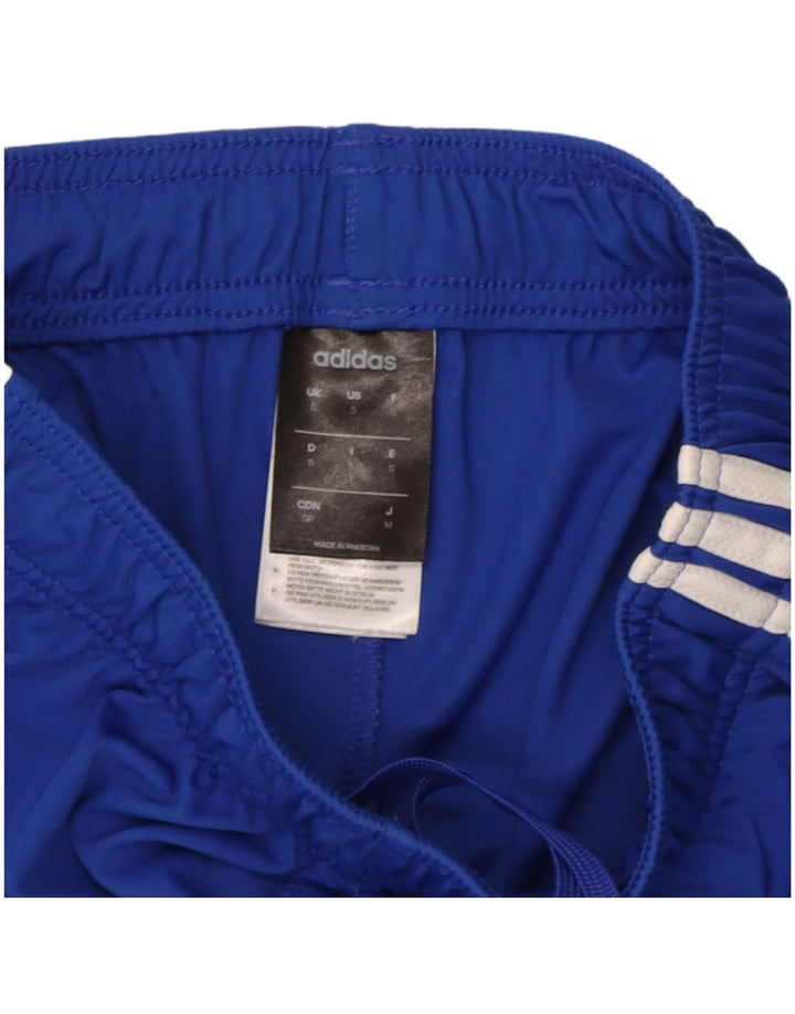 Adidas Short de sport Climalite pour homme Petit Bleu Polyester