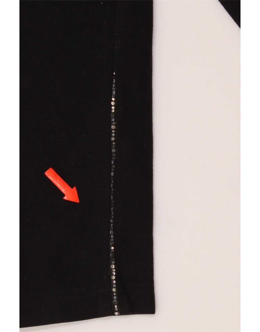 Marks & Spencer Legging court pour femme UK 8 Small Noir Viscose