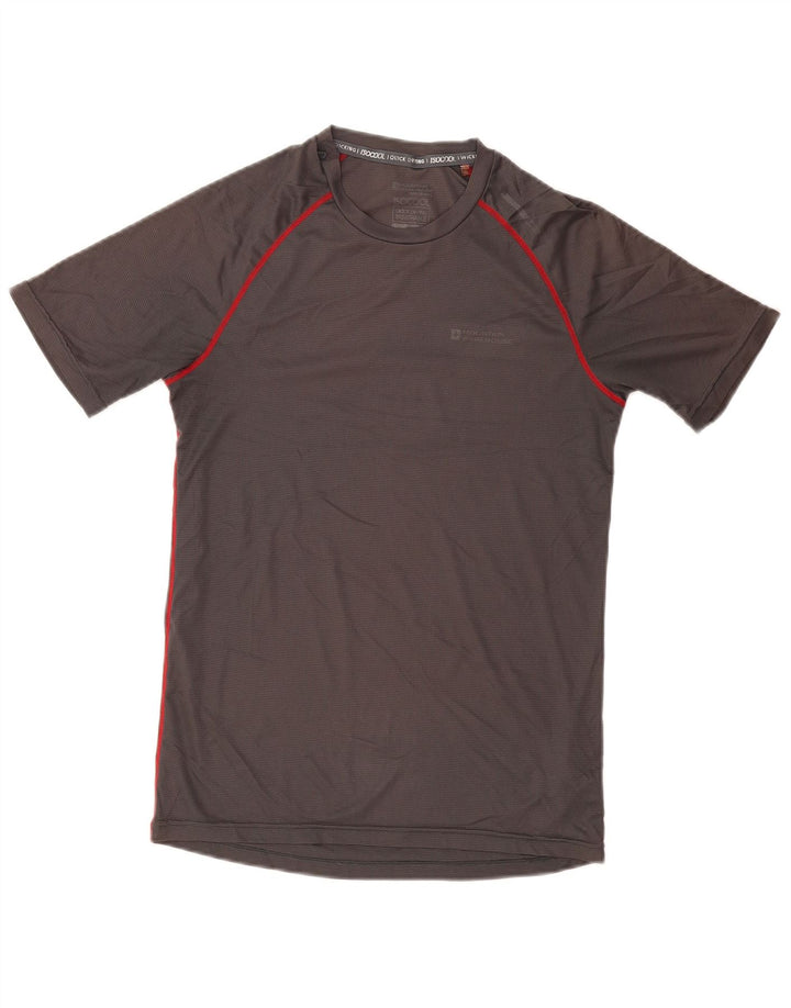 MOUNTAIN WAREHOUSE T-Shirt Homme Petit Carreau Gris