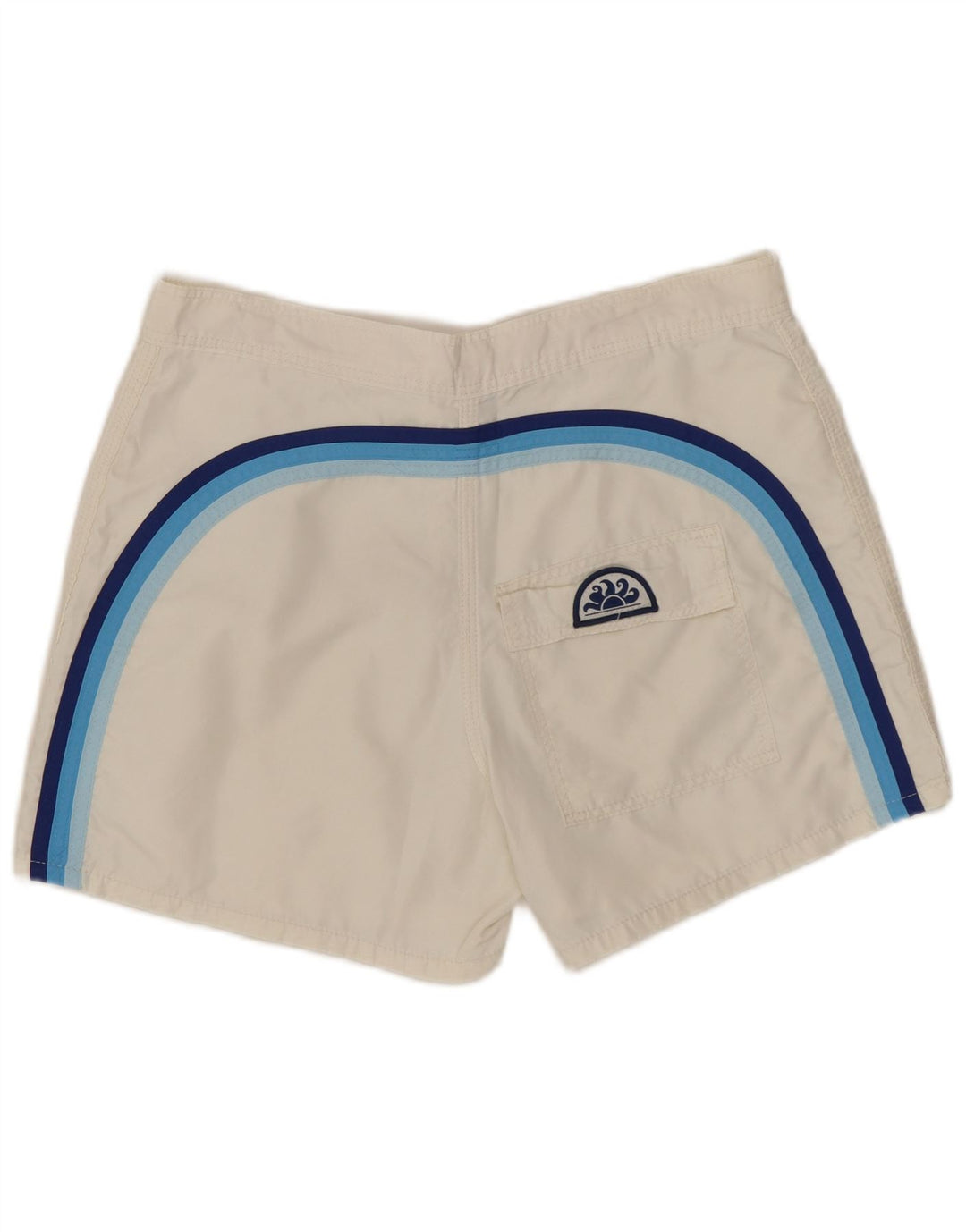 SUNDEK Short de Bain Homme Blanc Moyen