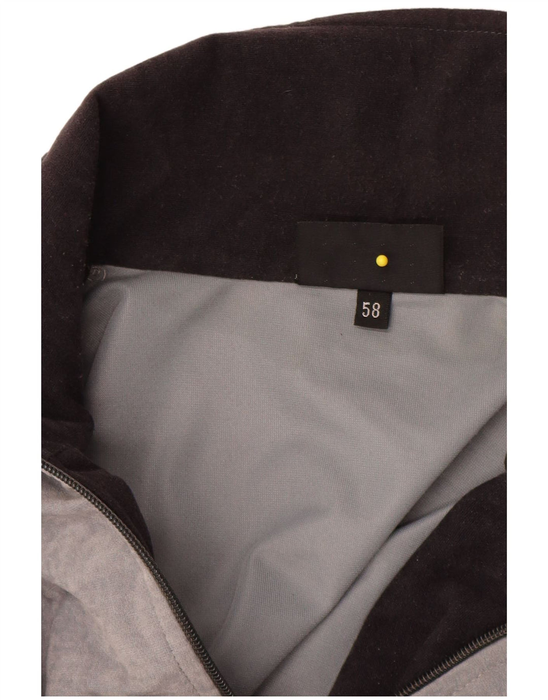 Terinda Survêtement complet en velours pour homme IT 58 2XL Gris Colorblock Polyester