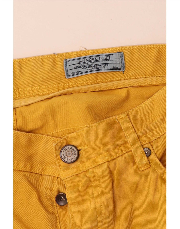 Jack & Jones Short décontracté W34 pour homme, grand jaune
