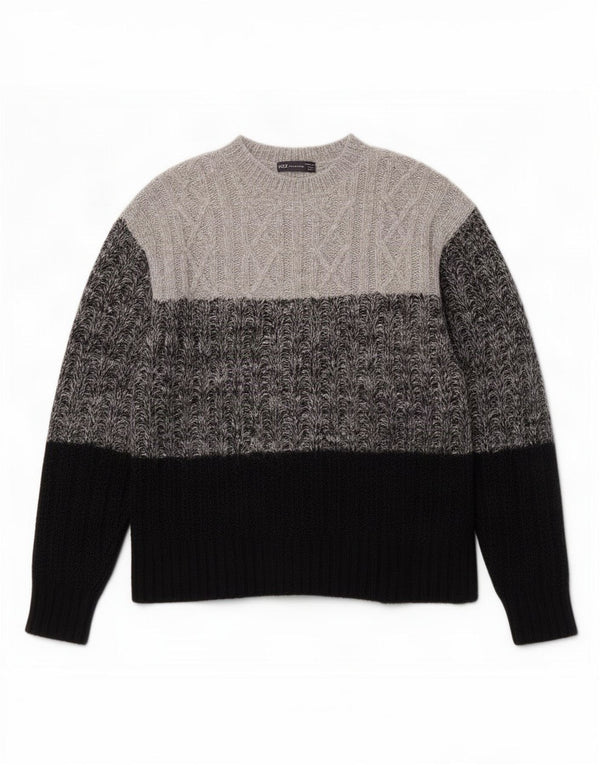 Marks & Spencer Pull ras du cou pour femme UK 14 Gris moyen