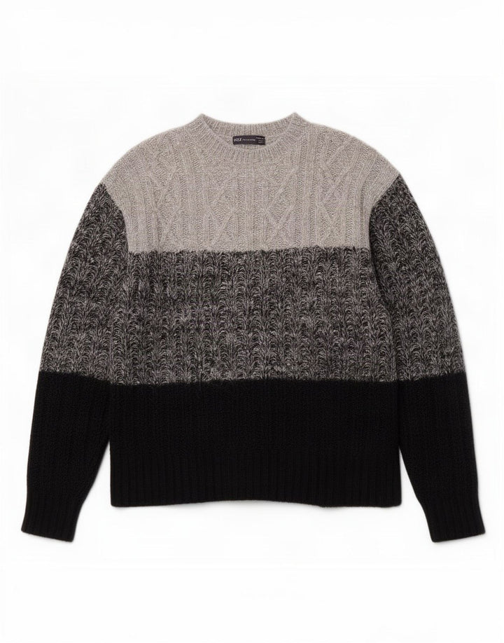 Marks & Spencer Pull ras du cou pour femme UK 14 Gris moyen