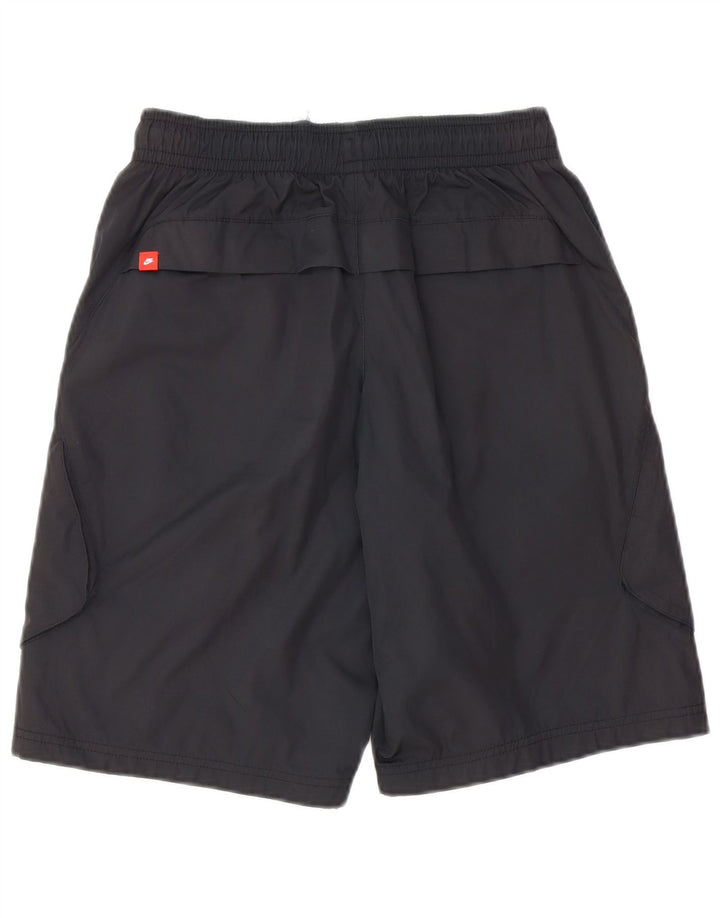 Short de sport Nike pour hommes, petit, noir, polyester
