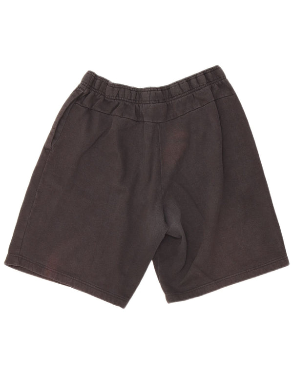 Adidas Short de sport graphique pour homme en coton noir moyen