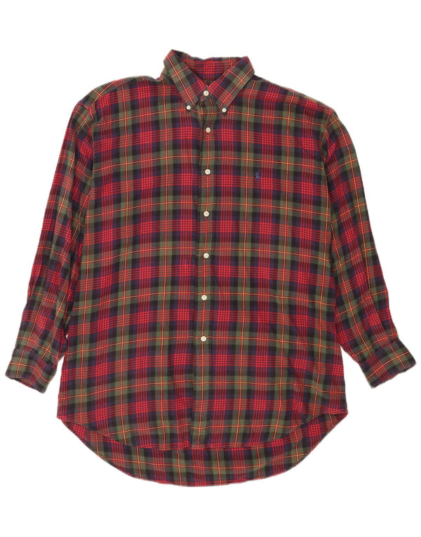 Polo Ralph Lauren Chemise Blaire Flannel Homme Grand Carreau Multicolore