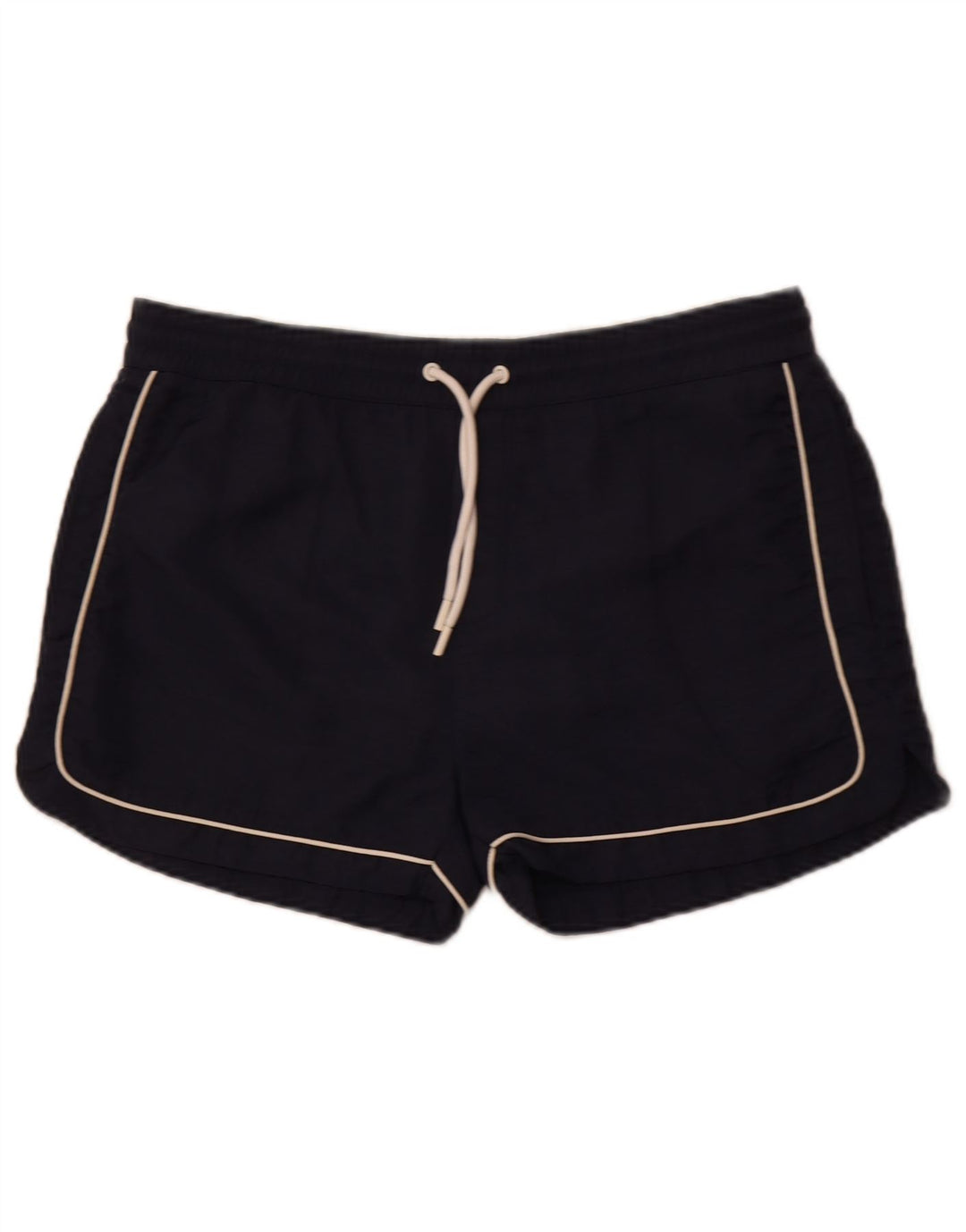 REISS Short de Bain Femme UK 16 Large Bleu Marine Polyamide