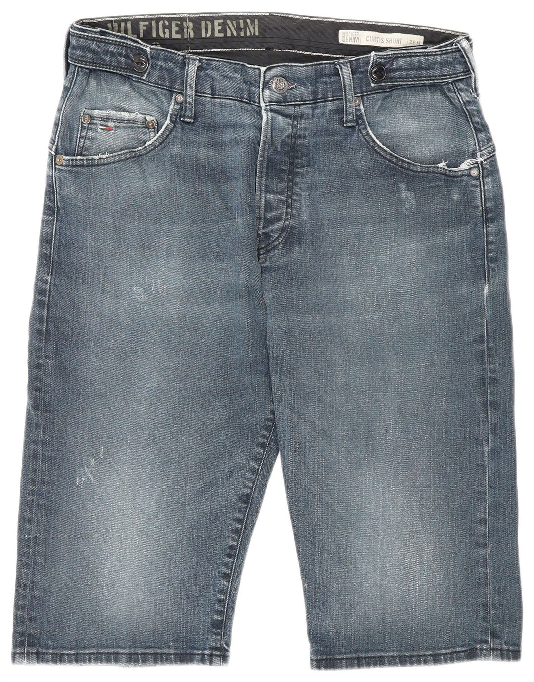 Tommy Hilfiger Short Curtis Distressed Denim W32 Homme Bleu Moyen