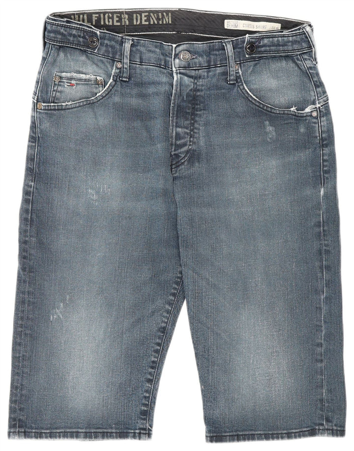 Tommy Hilfiger Short Curtis Distressed Denim W32 Homme Bleu Moyen