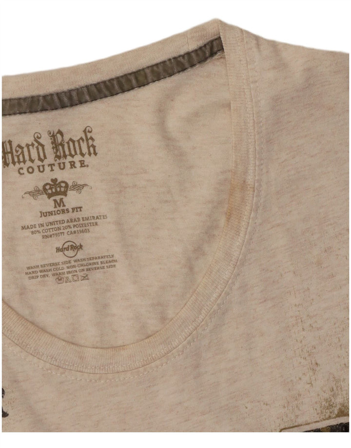 HARD ROCK CAFE T-Shirt Graphique Rome Fille 13-14 Ans Gris Moyen
