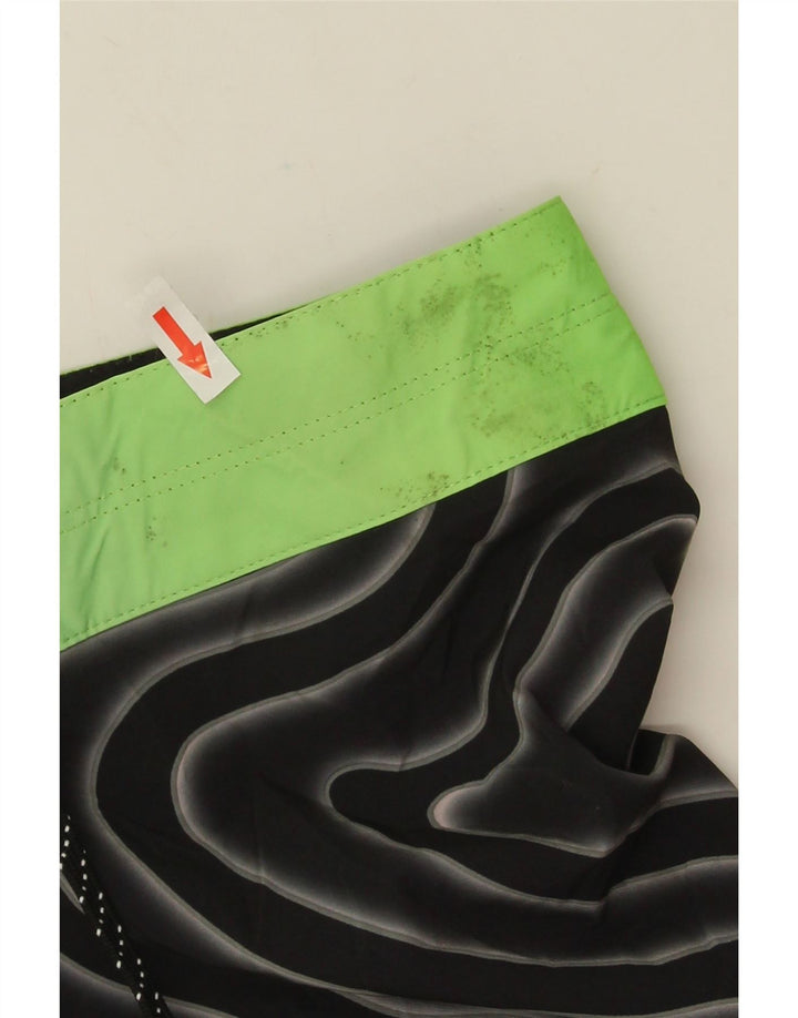 Billabong Short de Bain Homme Grand Noir Géométrique Polyester