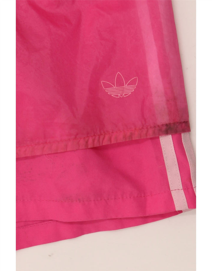 Adidas Short de sport pour femme UK 12 Polyester rose moyen