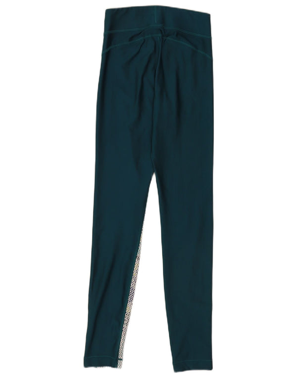 Under Armour Legging de Compression Femme UK 6 XS Vert Spotted Sports