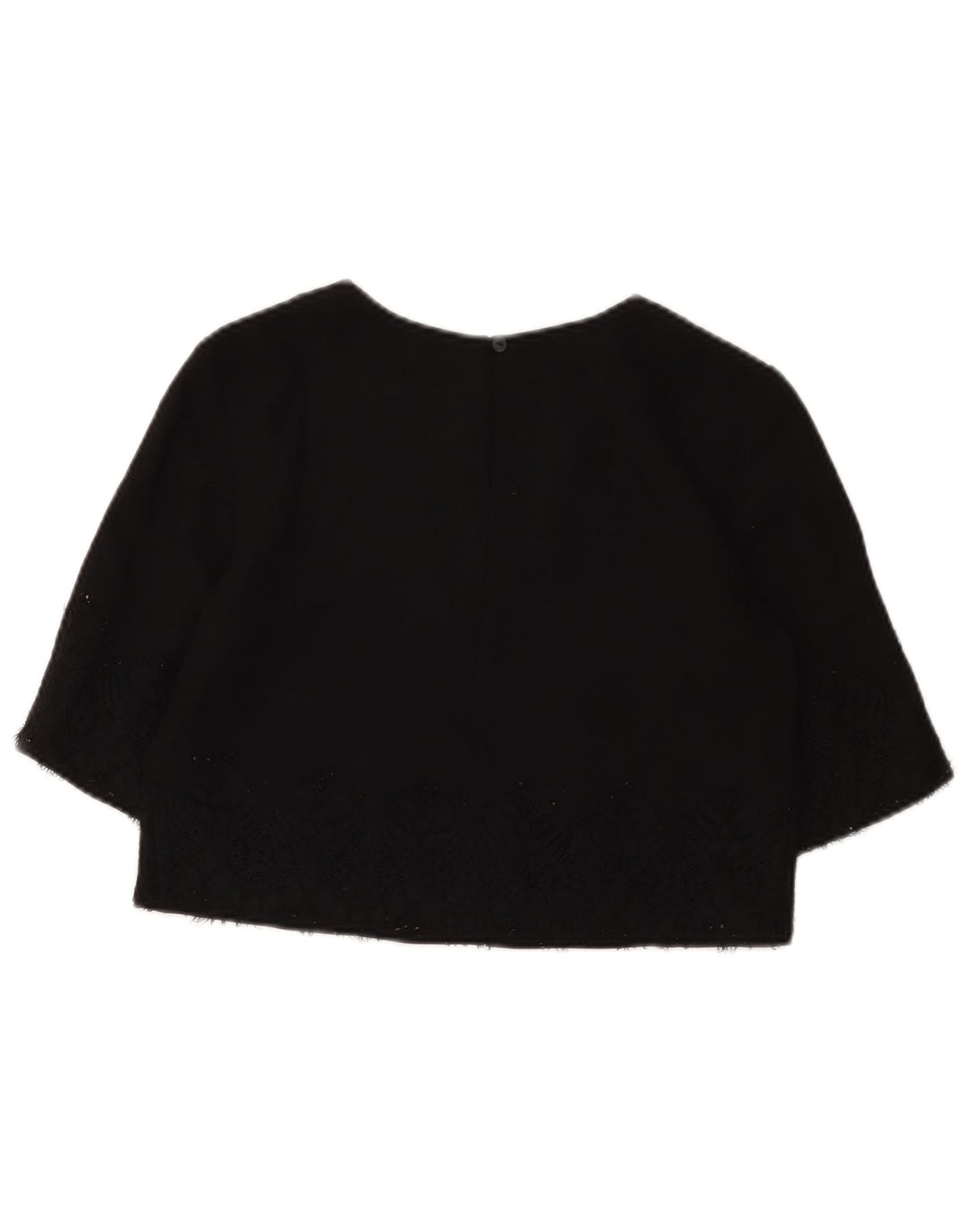 French Connection Haut Court Femme UK 8 Petit Noir Polyester