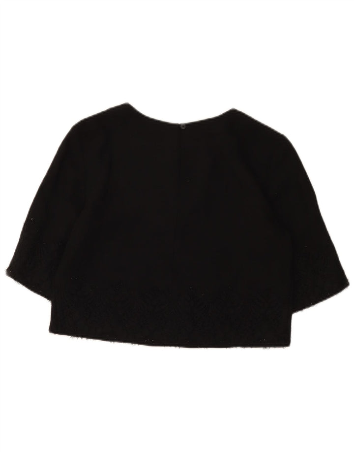 French Connection Haut Court Femme UK 8 Petit Noir Polyester