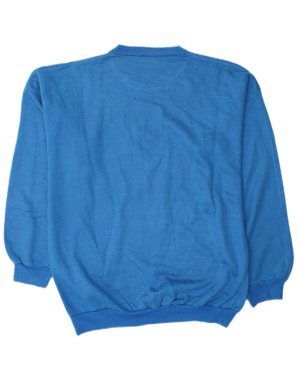 vintage Mens Graphic Sweatshirt Jumper Grand Bleu