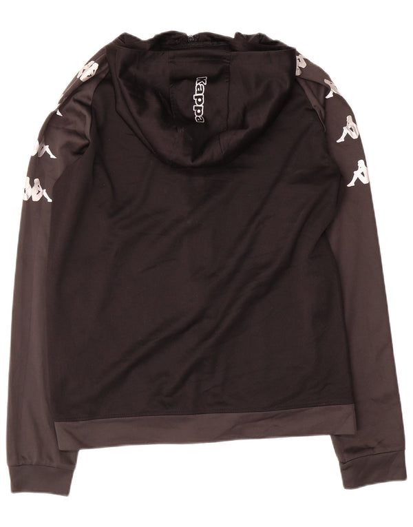 Kappa Veste de Survêtement Lewes Graphic Homme Noir Moyen Colorblock
