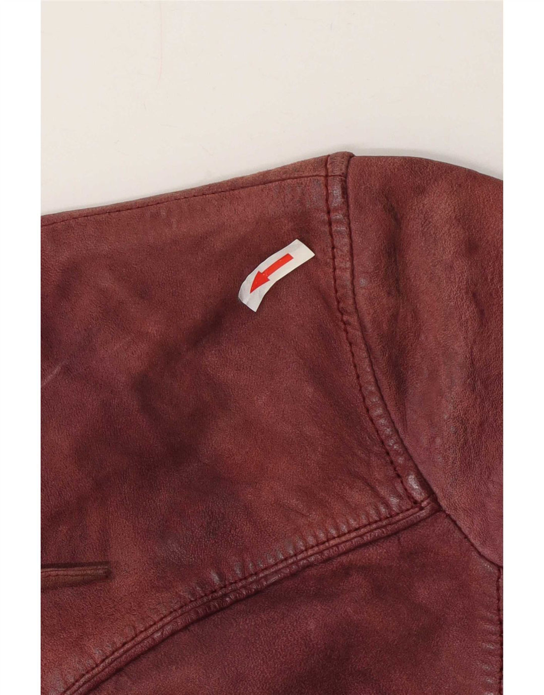 Veste en cuir femme Conbipel IT 44 Bordeaux moyen