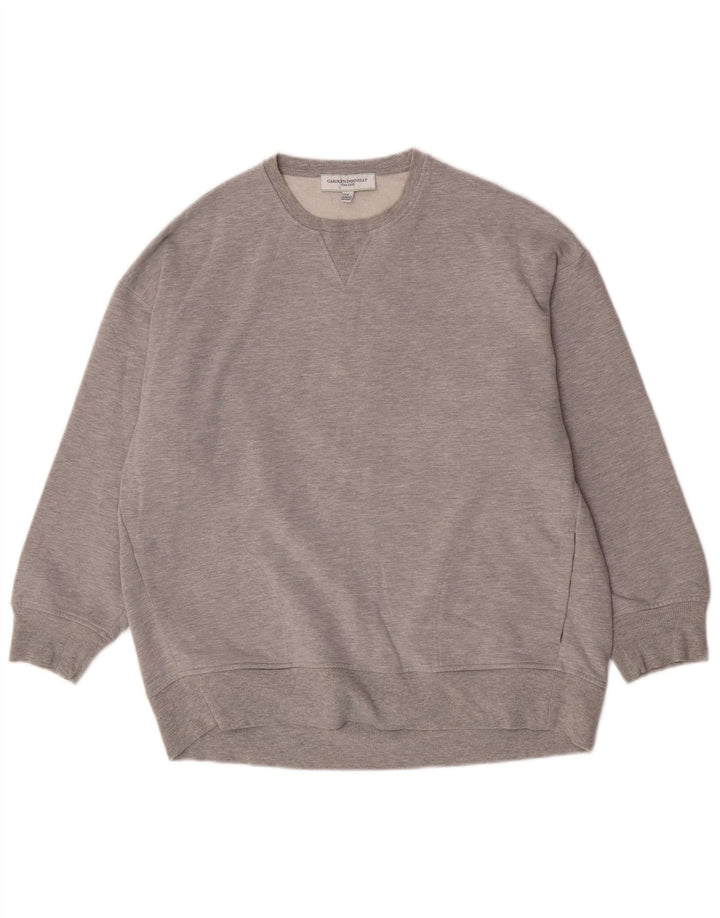 Carolyn Donnelly Sweat-shirt surdimensionné pour femme UK 14 Gris moyen