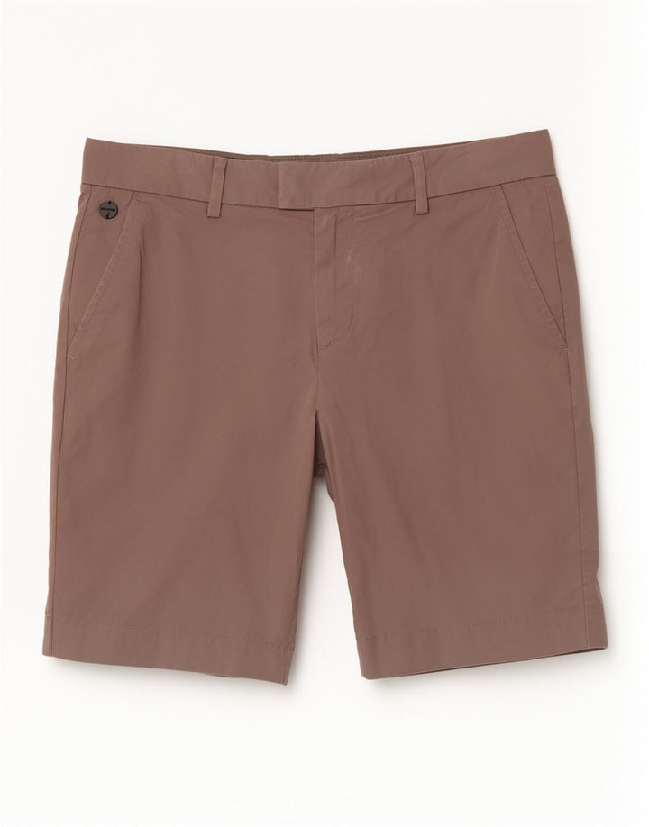 Superdry Short Chino Regular W32 Homme Marron Large Coton