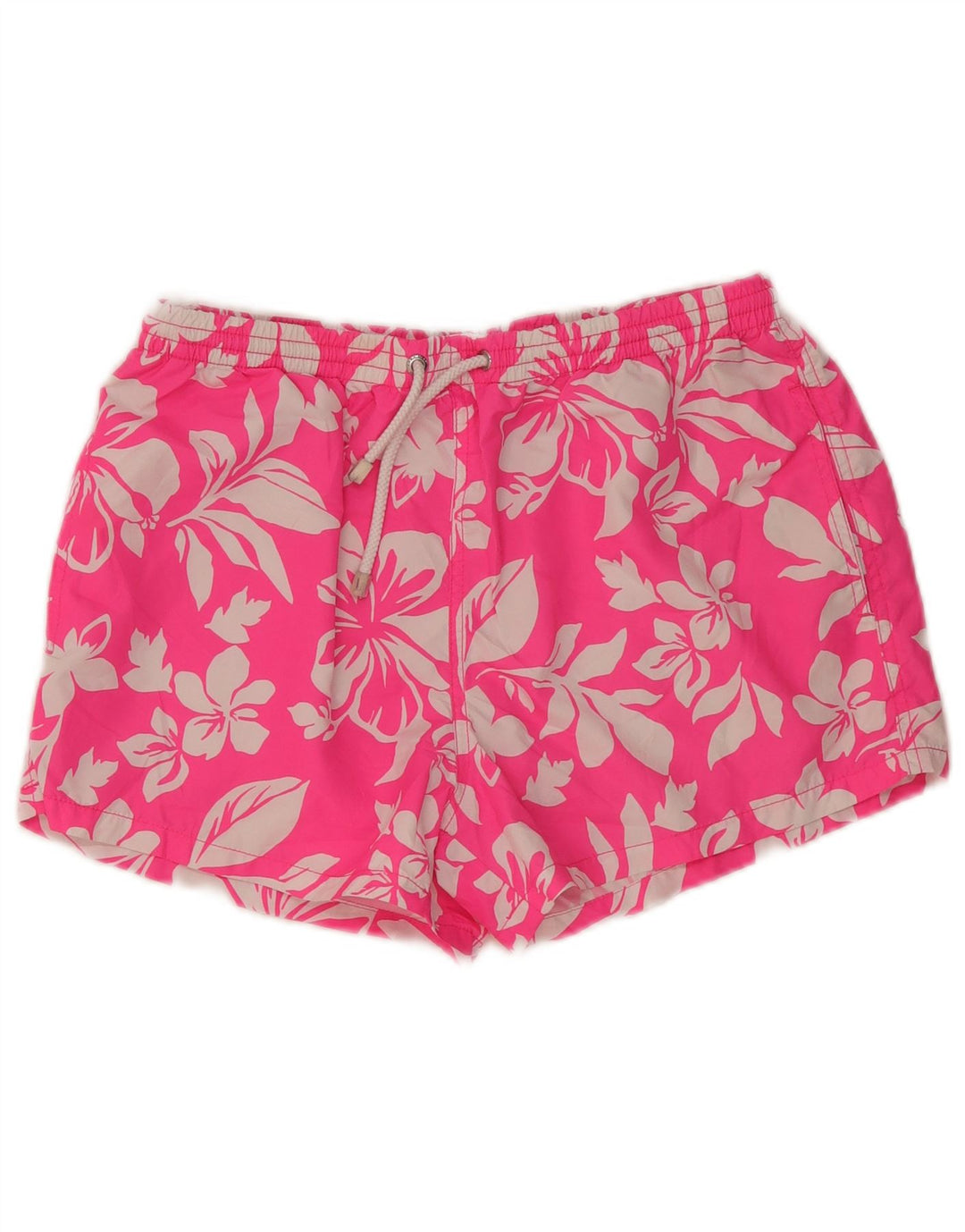 Zara Short de sport pour hommes en polyester floral rose grand