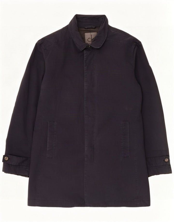 Pardessus homme Calvin Klein UK 44 2XL Bleu marine Polyester