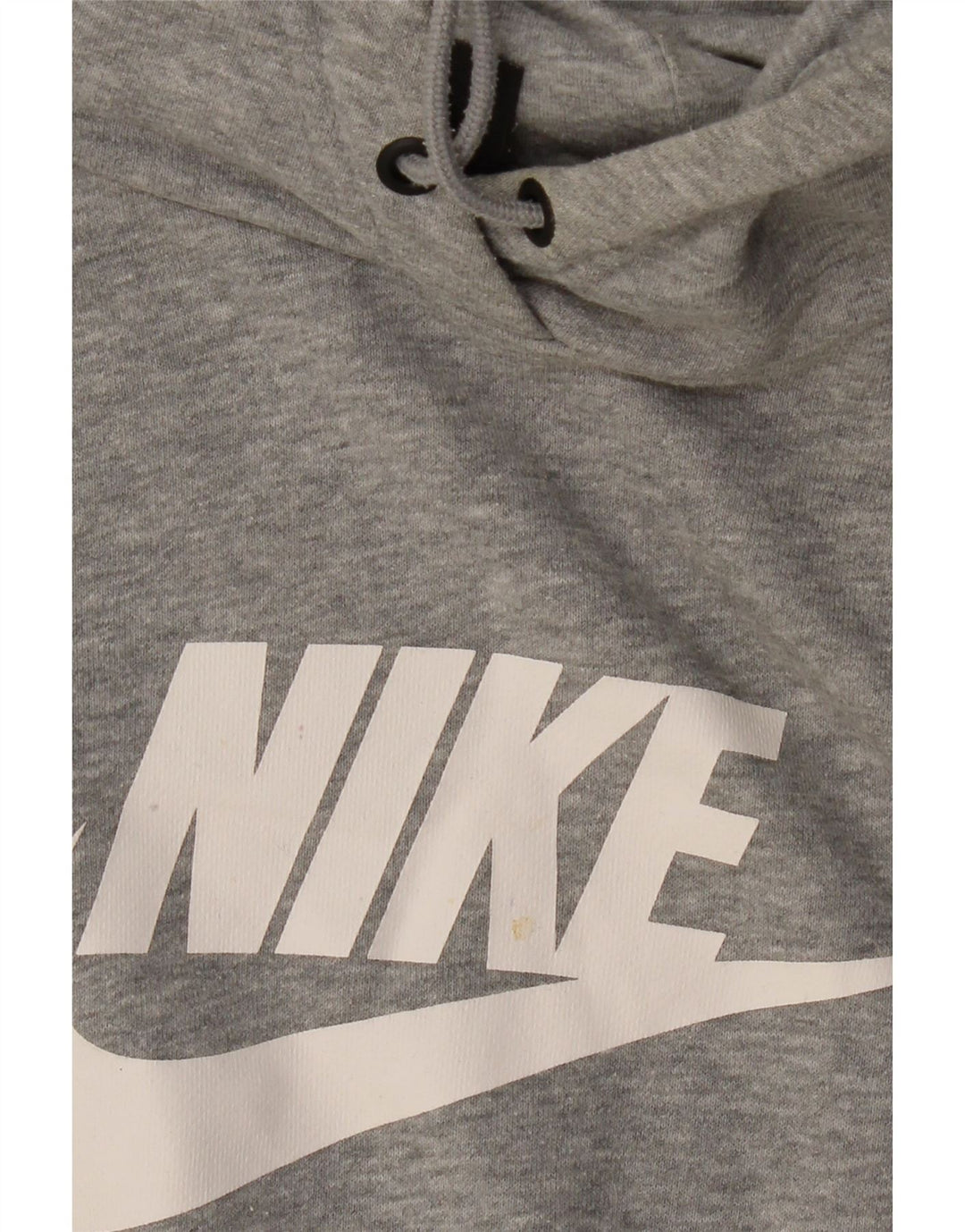 NIKE Pull à capuche graphique pour homme en coton moucheté gris moyen