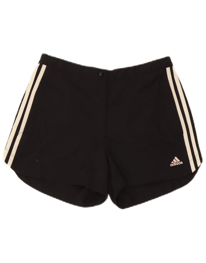 Adidas Climalite Short décontracté pour femme UK 12 Medium W28 Noir Polyester