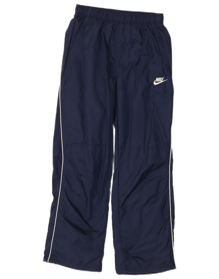 NIKE Pantalon de survêtement garçon 10-11 ans Nylon bleu marine moyen