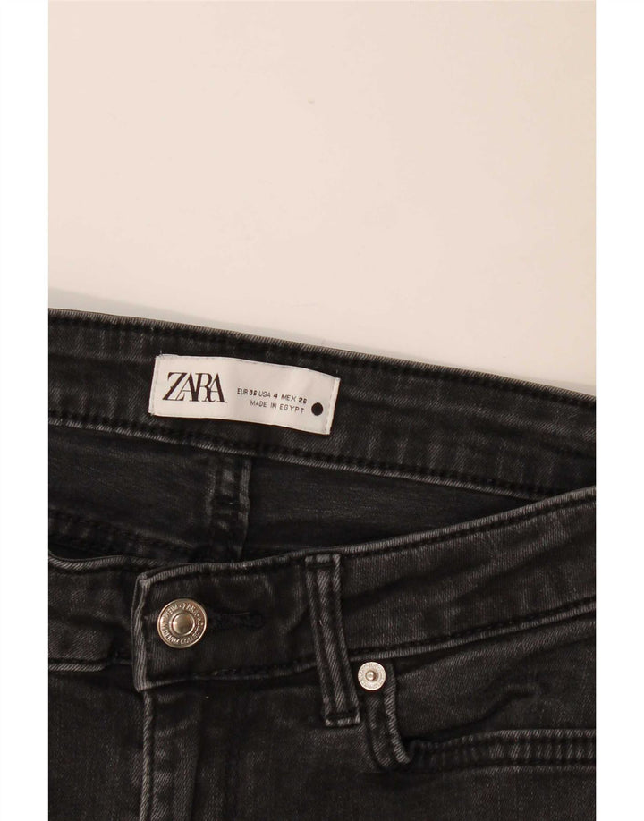 Zara Jean évasé pour femme EU 36 XS W26 L30 Noir