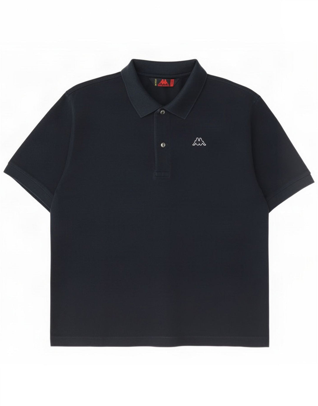 Polo Kappa Homme Large Bleu Marine