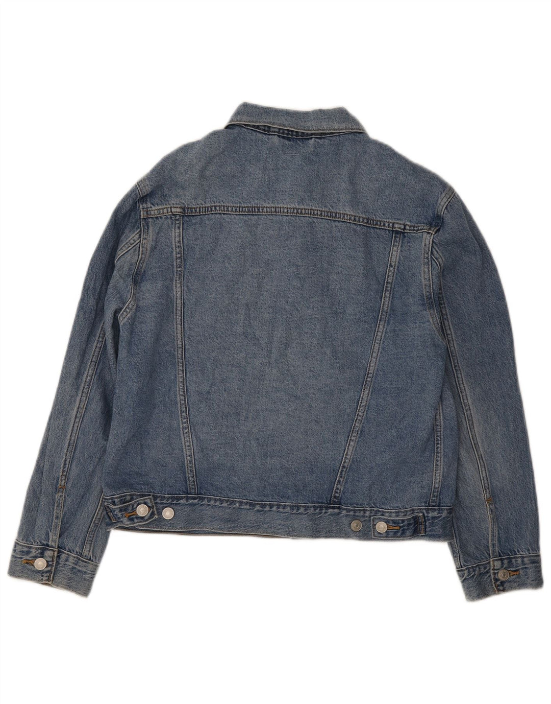 Levi's Veste en Jean Homme UK 38 Bleu Moyen Coton