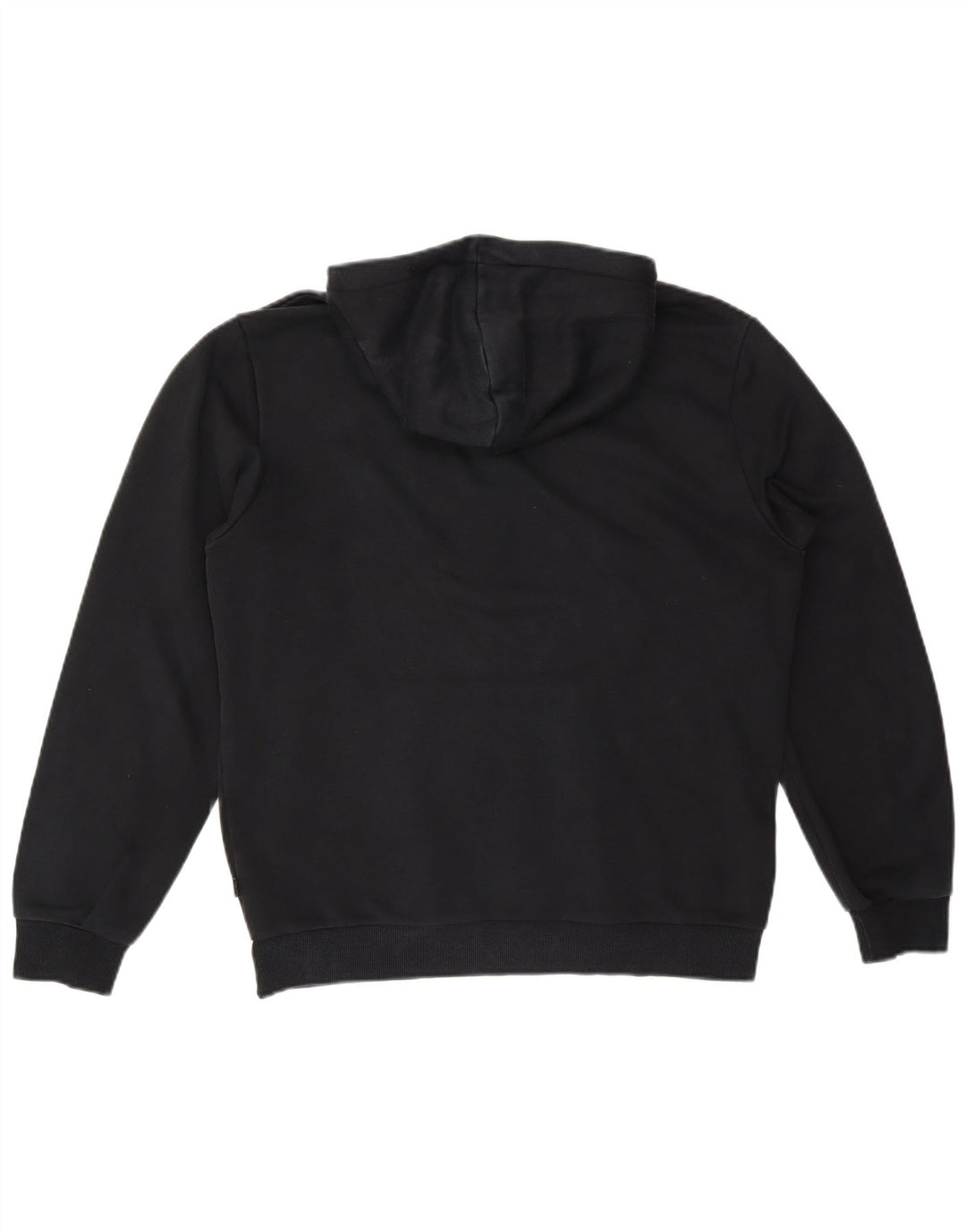 Puma Pull à capuche pour homme en coton noir moyen