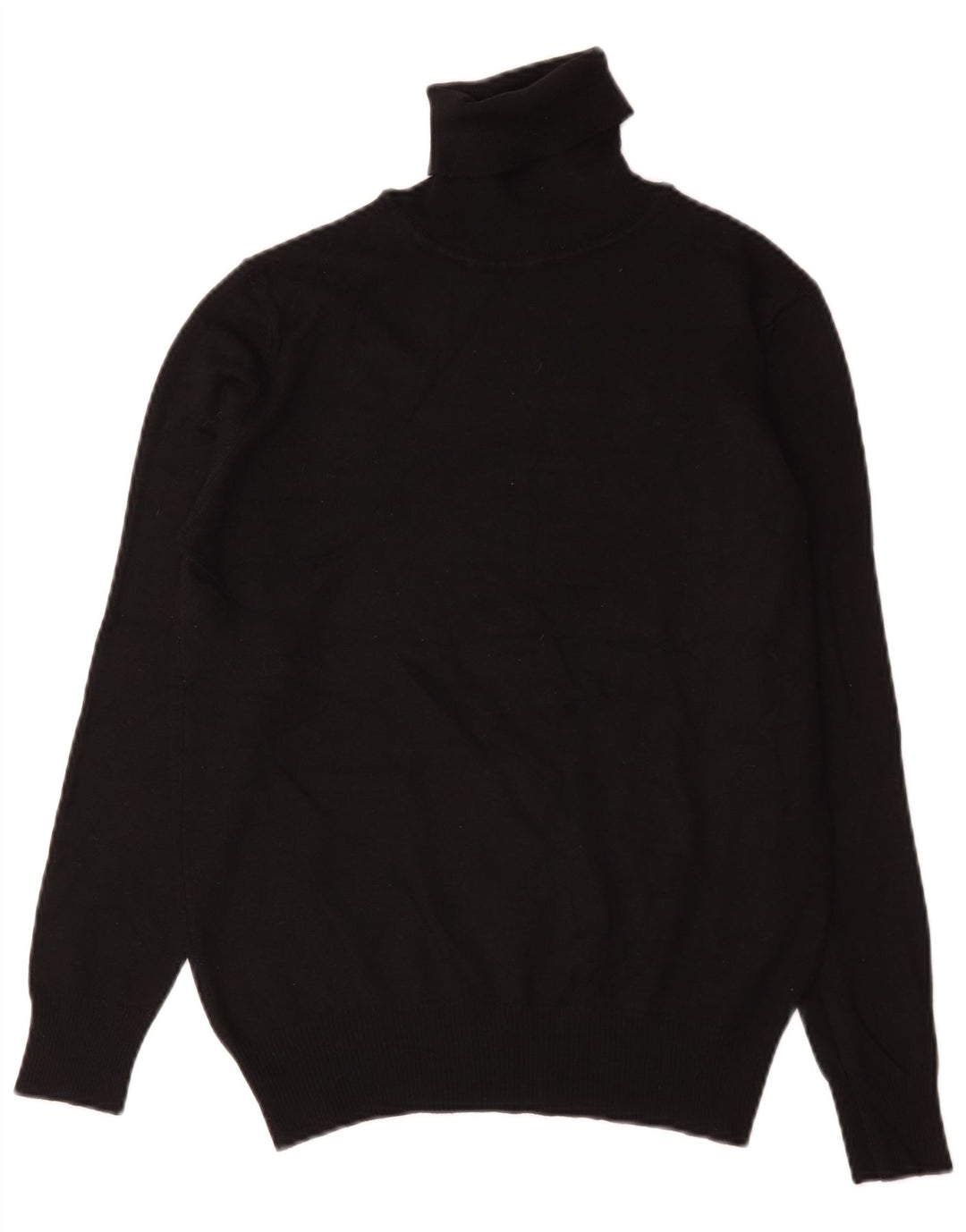 Zara Homme Pull Col Roulé Acrylique Noir Moyen