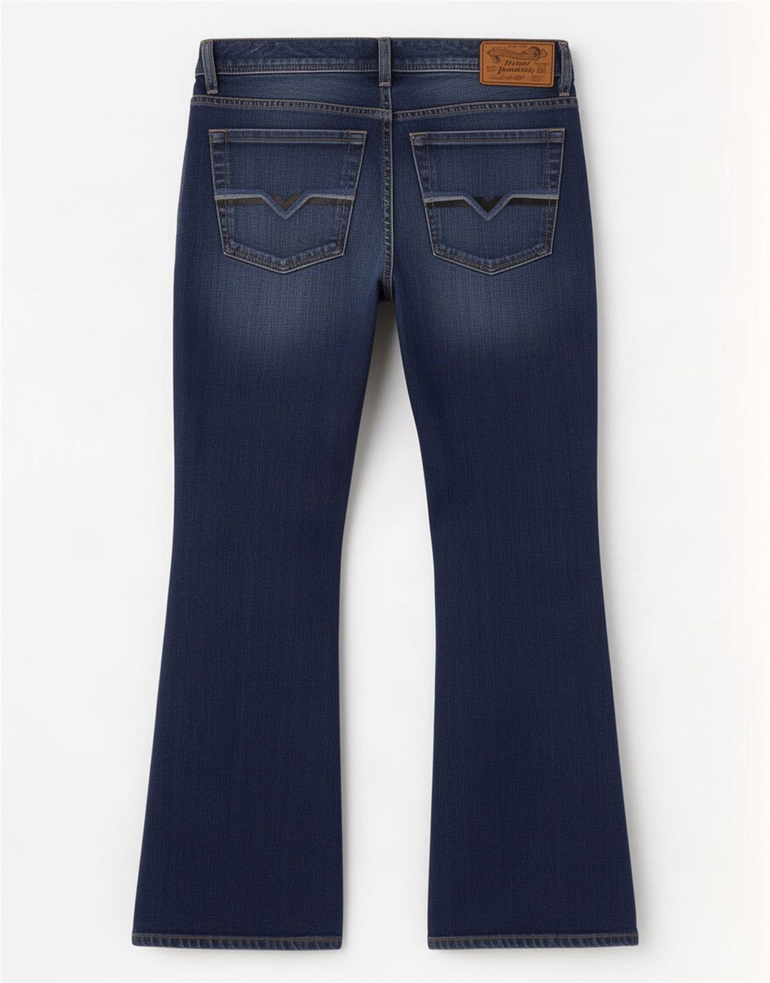 Diesel Jean Bootcut Zatiny Homme W32 L30 Bleu Coton