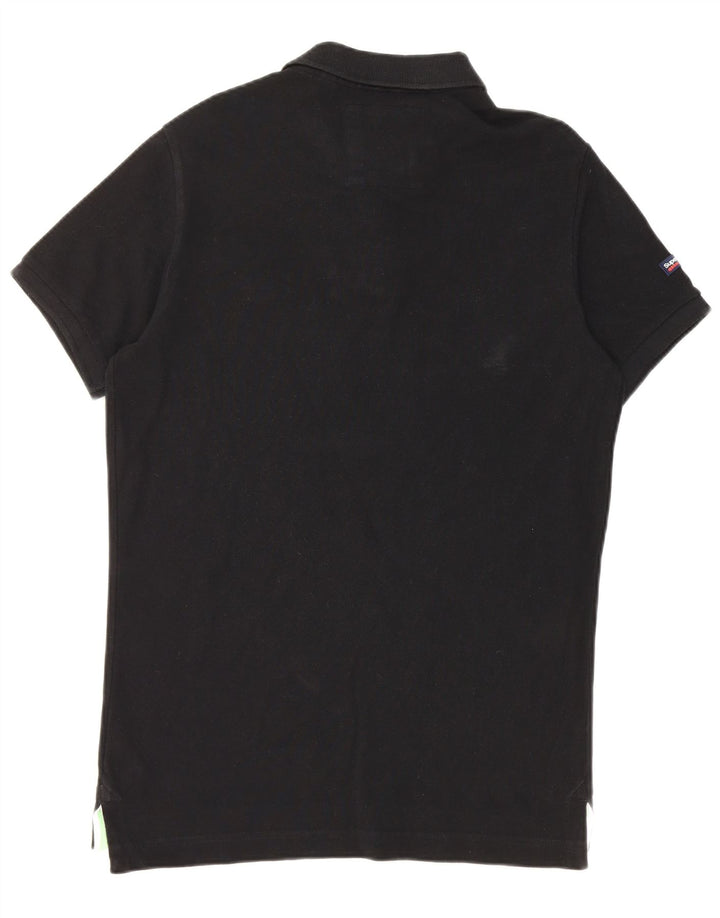 Superdry Polo Homme Grand Noir Coton