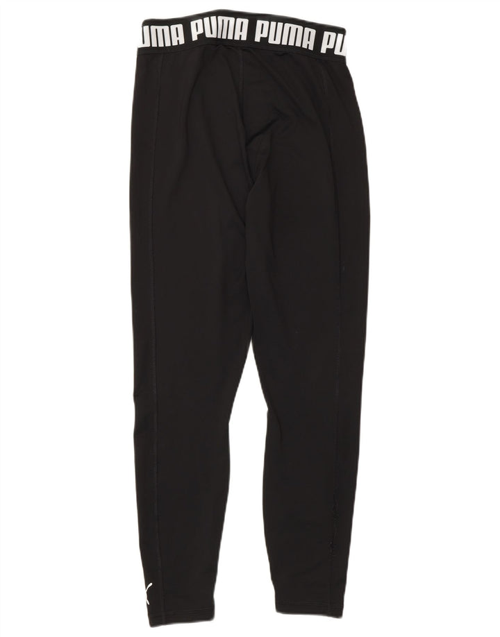 PUMA Legging graphique pour femme UK 10 Small Noir Polyester