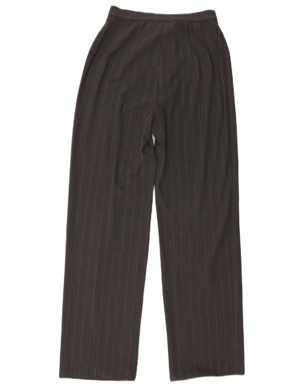 Marks & Spencer Pantalon de costume pour femme UK 8 Small W26 L30 Gris rayé