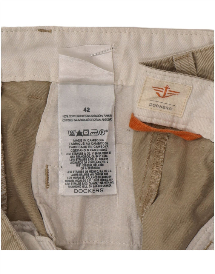 Dockers Short Cargo Homme W42 2XL Coton Beige