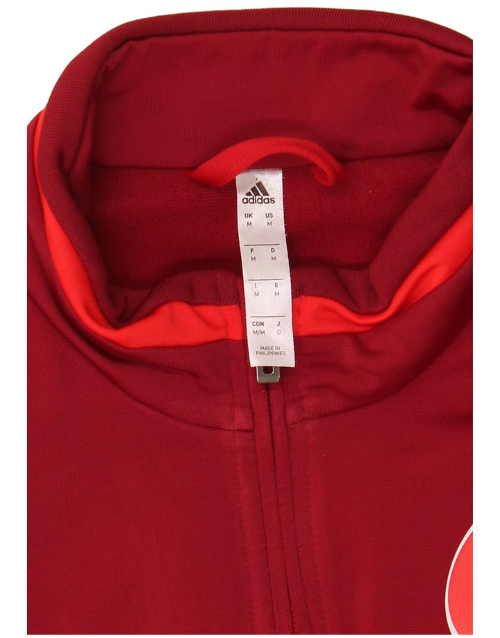 Adidas Veste de Survêtement FSV Trier-Tarforst Graphic Homme Rouge Moyen