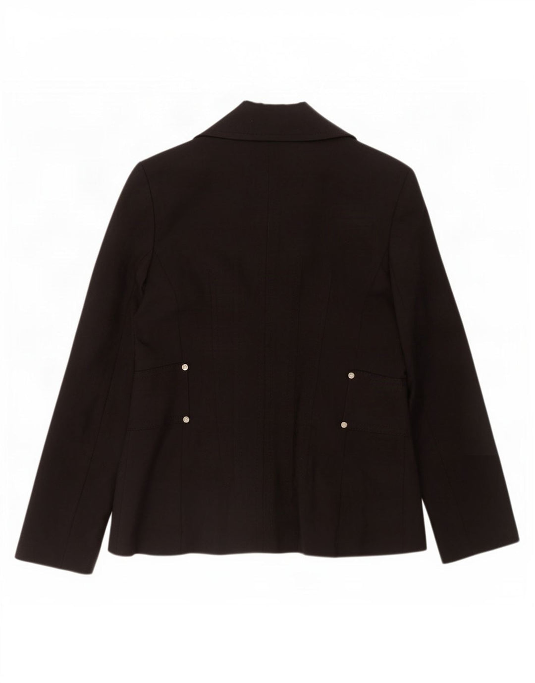 Zara Femme Veste Blazer EU 42 Grand Coton Noir