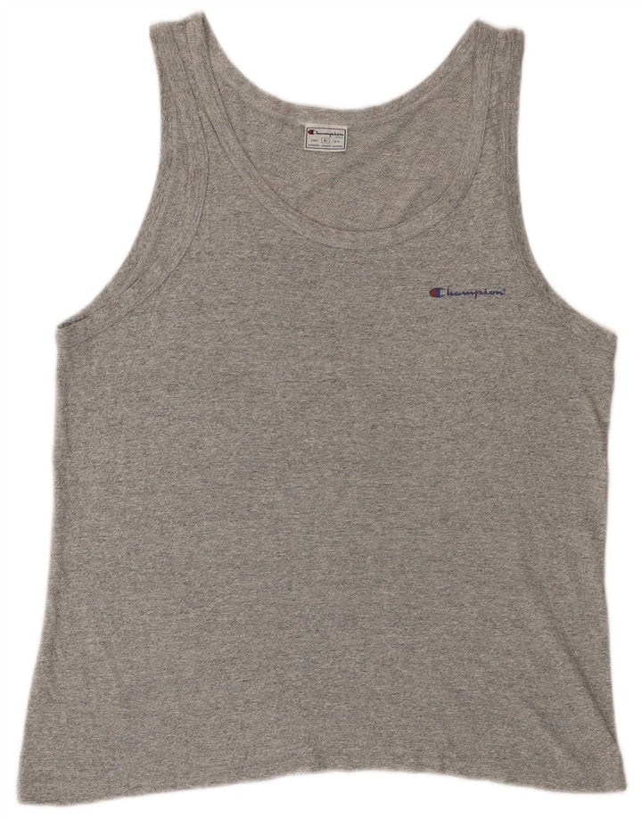 CHAMPION Débardeur Femme UK 18 XL Gris Moucheté
