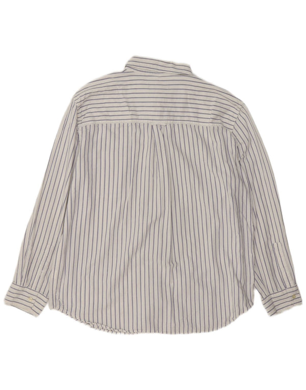 Chaps Chemise Homme XL Coton Rayé Blanc