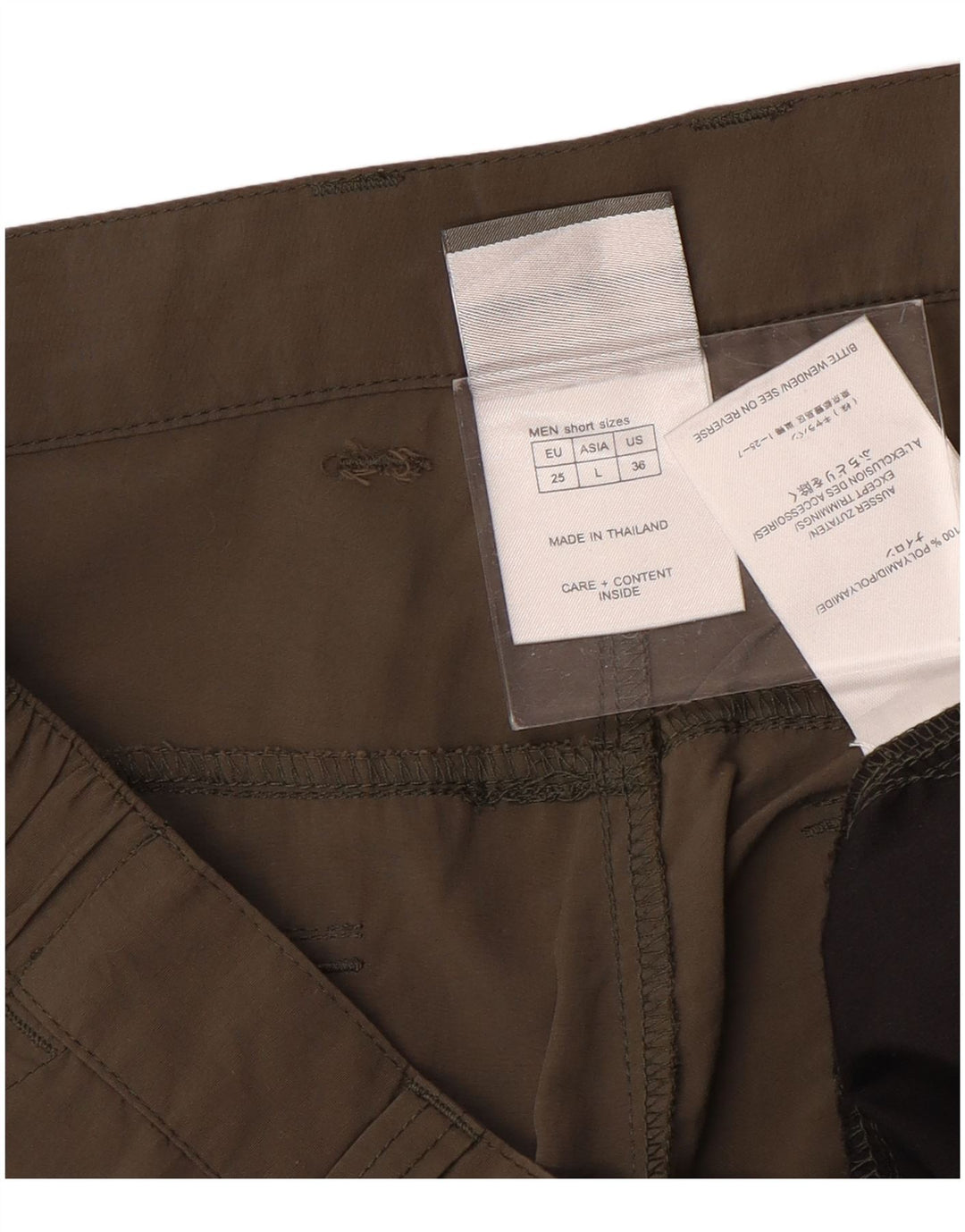 Jack Wolfskin Pantalon décontracté droit W36 L33 Beige Polyamide