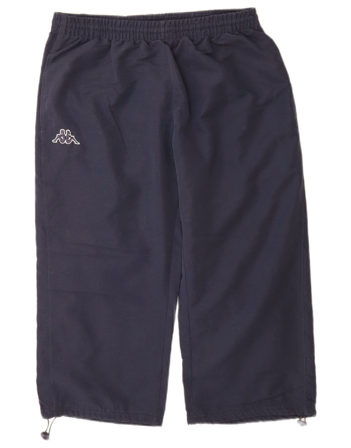 Kappa Pantalon de Survêtement Capri Homme XL Bleu Marine Polyester