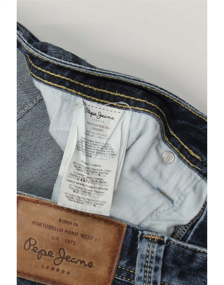 PEPE Jeans Jean Slim Homme W34 L34 Bleu Coton