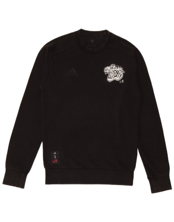 ADIDAS Sweat-shirt graphique pour hommes, petit, noir